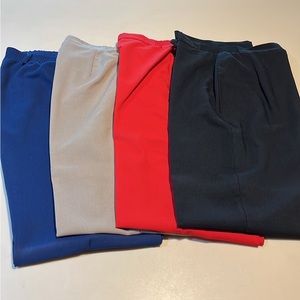 Cambridge slacks, bundle of 4, size 12P